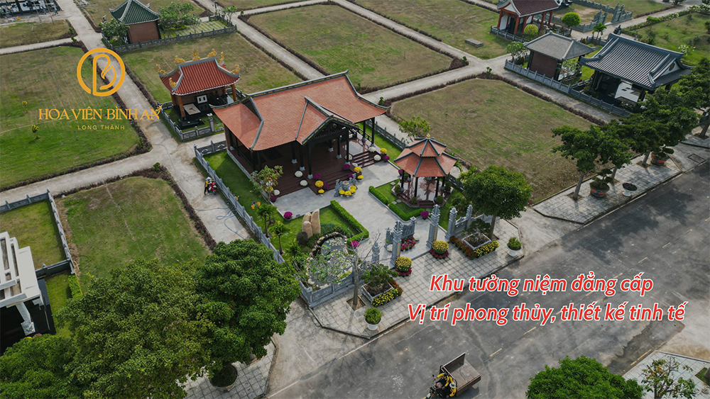 Khu tưởng niệm đẳng cấp – Vị trí phong thủy, thiết kế tinh tế